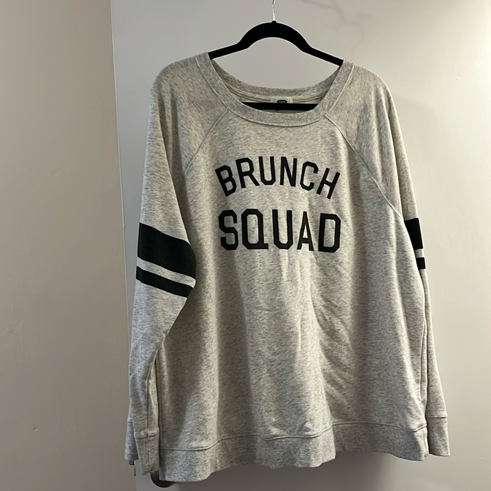 Old Navy Brunch Squad Sweatshirt - size XXL